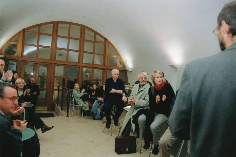 zleva: Josef Chloupek, Vojen Drlík, Petra Koryčánková